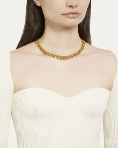 ben-amun Gold Chain Toggle Necklace | Thumbnail 2