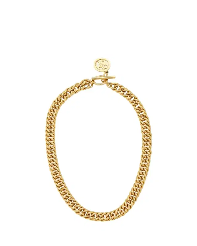 Ben-Amun Gold Chain Toggle Necklace