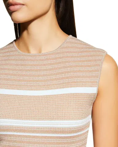 Giorgio Armani Striped Knit Top | Thumbnail 5 Giorgio Armani Striped Knit Top | Thumbnail 5