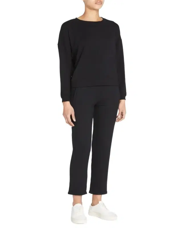 Majestic Filatures French Terry Crewneck Pullover