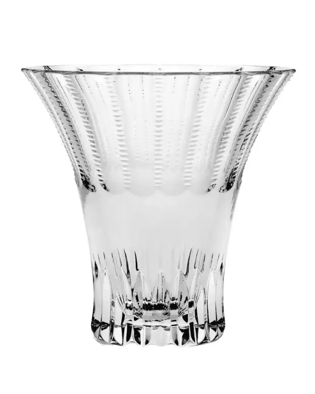 Conversation Crystal Vase