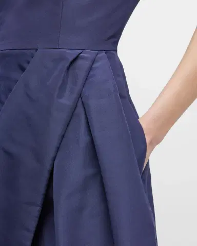 Carolina Herrera Icon Bateau Neck Short-Sleeve Dress | Thumbnail 4 Carolina Herrera Icon Bateau Neck Short-Sleeve Dress | Thumbnail 4