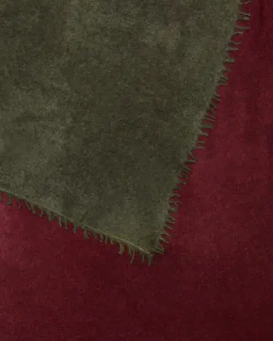 Denis Colomb Fuzzy Feture Two-Tone Cashmere Scarf | Thumbnail 6