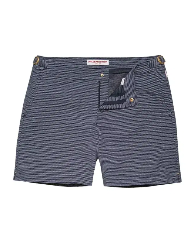 Men 's Bulldog Jacquard Swim Shorts