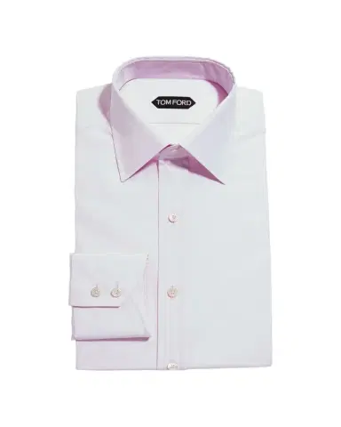 Tom Ford Men's Solid Point Collar Dress Shirt | Thumbnail 1 Tom Ford Men's Solid Point Collar Dress Shirt | Thumbnail 1
