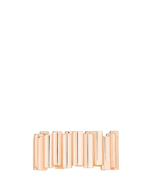 Viltier Rose Gold Edge Large Ring