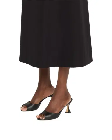 Manolo Blahnik Jadarona Leather Mule Sandals | Thumbnail 1 Manolo Blahnik Jadarona Leather Mule Sandals | Thumbnail 1