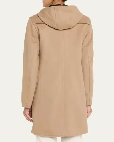 Akris punto Duffle Reversible Hooded Coat | Thumbnail 3 Akris punto Duffle Reversible Hooded Coat | Thumbnail 3