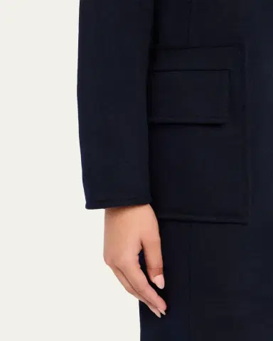 Akris punto Duffle Reversible Hooded Coat | Thumbnail 9 Akris punto Duffle Reversible Hooded Coat | Thumbnail 9