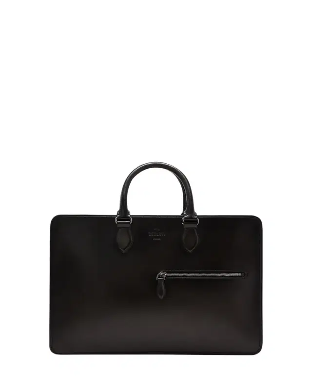 Berluti Men's Deux Jours Leather Briefcase