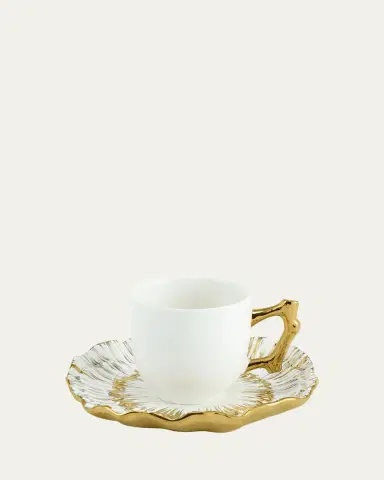 Michael Aram Anemone Demitasse Set | Thumbnail 3
