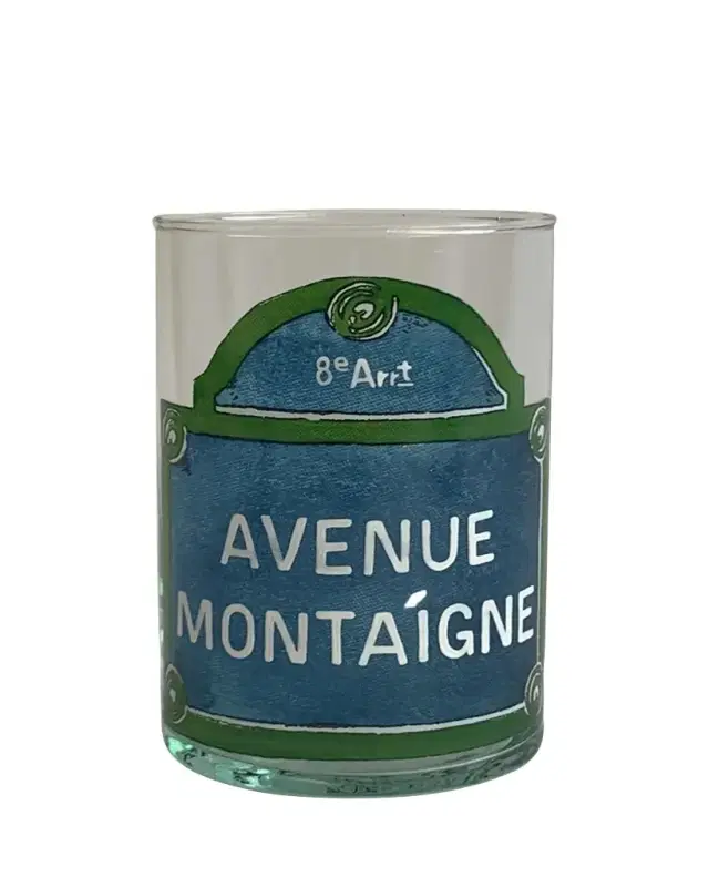 Avenue Montaigne Drinking Glass