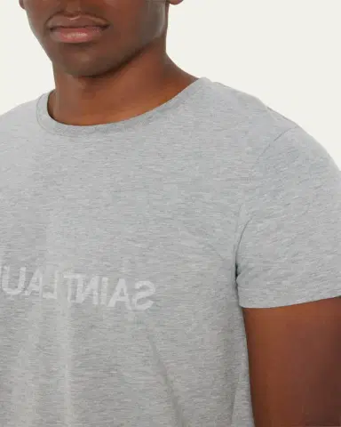 Saint Laurent Men's Reverse Logo T-Shirt | Thumbnail 5