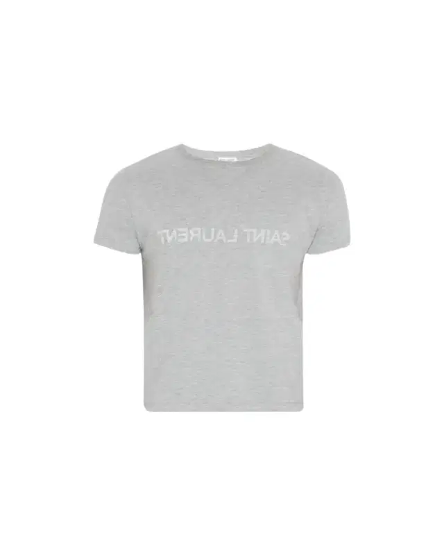 Saint Laurent Men's Reverse Logo T-Shirt