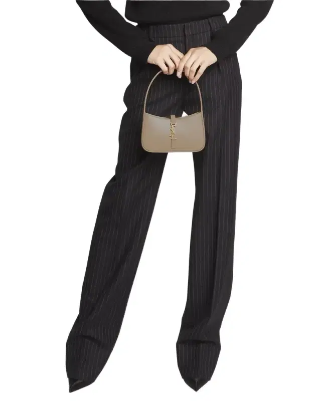 Saint Laurent Le 5 A 7 Mini Shoulder Bag in Smooth Leather