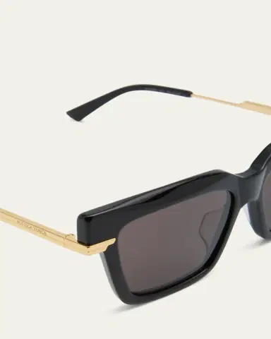 Bottega Veneta Acetate Cat-Eye Sunglasses | Thumbnail 3