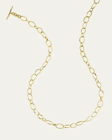 Ippolita Small Scultura Link Necklace in 18K | Thumbnail 2 Ippolita Small Scultura Link Necklace in 18K | Thumbnail 2