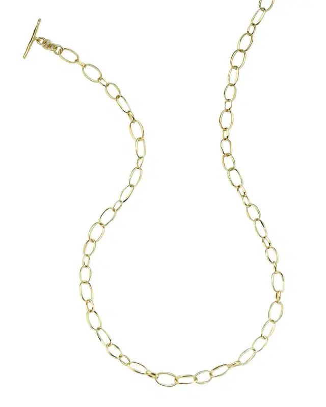 Ippolita Small Scultura Link Necklace in 18K Gold