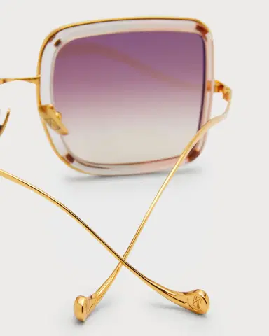 Anna-Karin Karlsson White Moon Acetate & Stainless Steel Sunglasses | Thumbnail 5 Anna-Karin Karlsson White Moon Acetate & Stainless Steel Sunglasses | Thumbnail 5