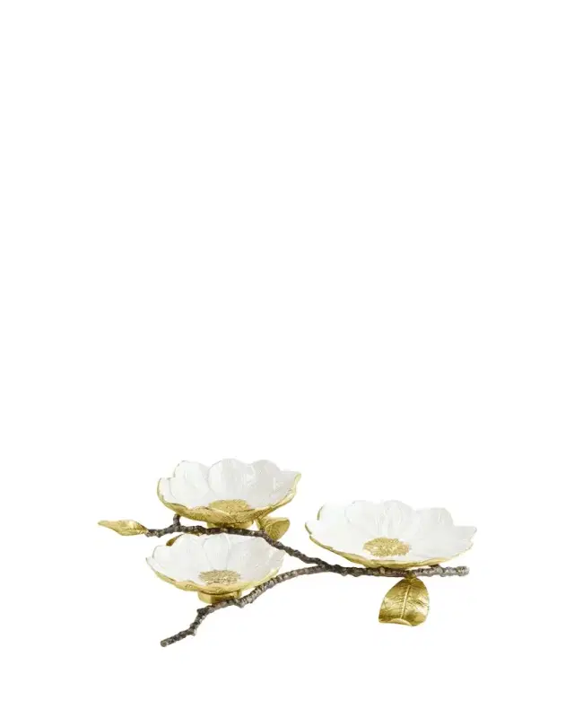 Michael Aram Vintage Bloom Triple Dish