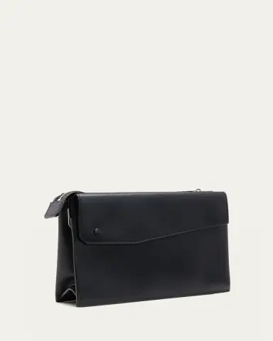 Valextra Men's Pocket Crossbody Bag | Thumbnail 3