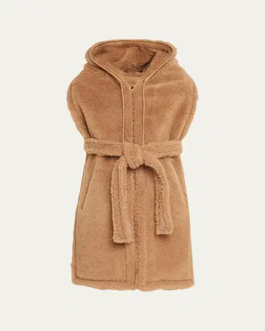 Max Mara Corea Teddy Wool-Blend Long Stole | Thumbnail 4