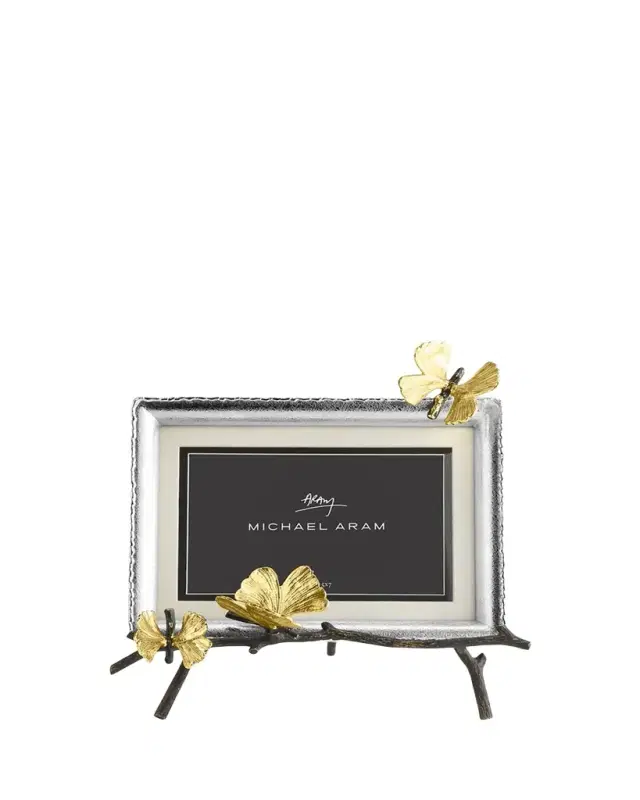 Michael Aram Butterfly Ginkgo Easel Frame