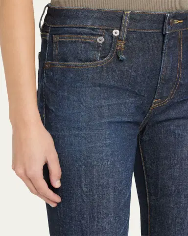 R13 Mid-Rise Straight Kick Ankle Jeans | Thumbnail 5 R13 Mid-Rise Straight Kick Ankle Jeans | Thumbnail 5