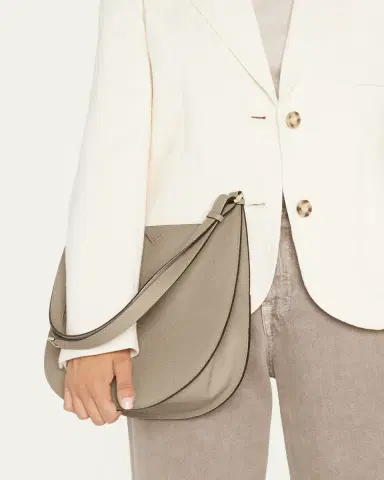 Valextra Saffiano Weekend Hobo Bag | Thumbnail 2 Valextra Saffiano Weekend Hobo Bag | Thumbnail 2