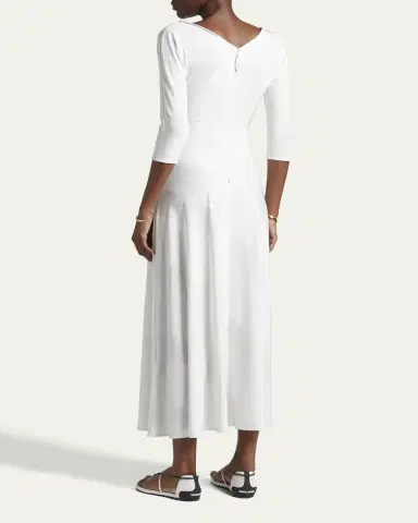 Giorgio Armani Diagonal Striped Jacquard Jersey Maxi Dress | Thumbnail 3 Giorgio Armani Diagonal Striped Jacquard Jersey Maxi Dress | Thumbnail 3