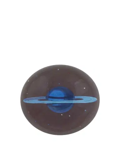John Derian Blue Saturn Dome Decoupage Paperweight | Thumbnail 1 John Derian Blue Saturn Dome Decoupage Paperweight | Thumbnail 1
