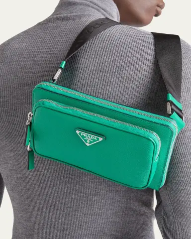 Prada Men's Saffiano Belt Bag | Thumbnail 5