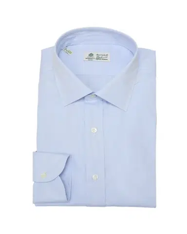 Borrelli Men's Pique Cotton Dress Shirt | Thumbnail 1