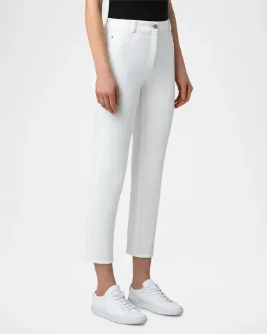 Akris punto Maru Slim-Leg Ankle Stretch Denim Pants | Thumbnail 3 Akris punto Maru Slim-Leg Ankle Stretch Denim Pants | Thumbnail 3