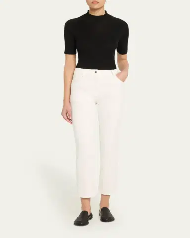 Akris punto Maru Slim-Leg Ankle Stretch Denim Pants | Thumbnail 6 Akris punto Maru Slim-Leg Ankle Stretch Denim Pants | Thumbnail 6
