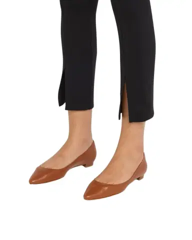 Manolo Blahnik Lanza BB Lambskin Ballerina Flats | Thumbnail 1 Manolo Blahnik Lanza BB Lambskin Ballerina Flats | Thumbnail 1