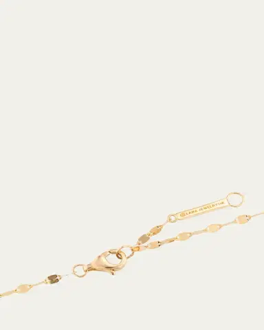 Lana 14K Gold Flawless Graduating Diamond Tennis Necklace | Thumbnail 4