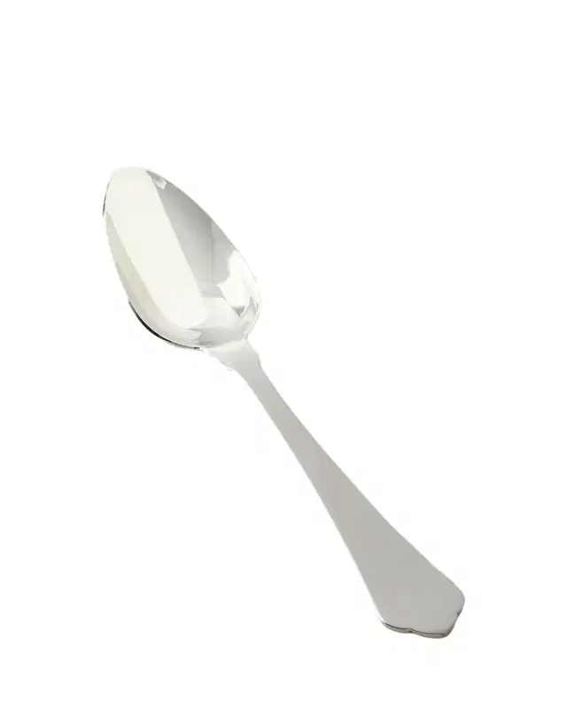 Naples Shiny Stainless Steel Serving Spoon