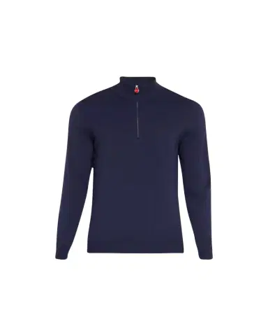 Kiton Men's Wool Half-Zip Sweater | Thumbnail 1