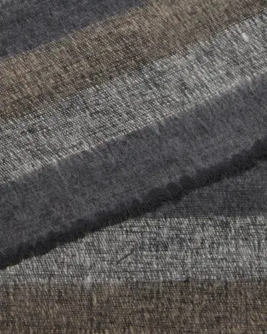Denis Colomb Hokkaido Striped Shawl | Thumbnail 4 Denis Colomb Hokkaido Striped Shawl | Thumbnail 4