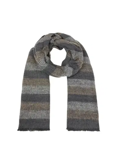 Denis Colomb Hokkaido Striped Shawl | Thumbnail 1 Denis Colomb Hokkaido Striped Shawl | Thumbnail 1