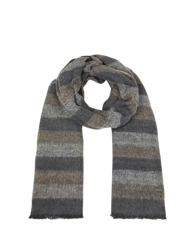 Denis Colomb Hokkaido Striped Shawl
