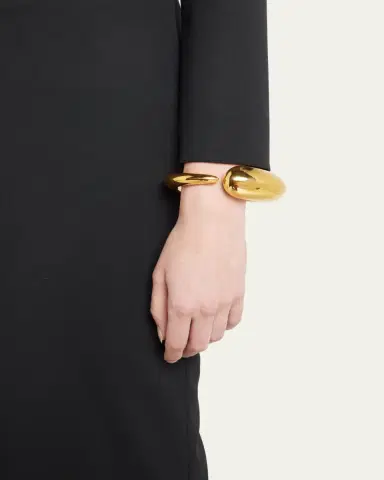 Khiry Khartoum III Bangle in Nude Polished 18k Vermeil | Thumbnail 2