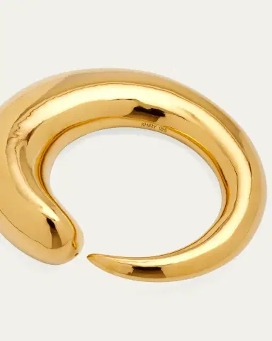 Khiry Khartoum III Bangle in Nude Polished 18k Vermeil | Thumbnail 4