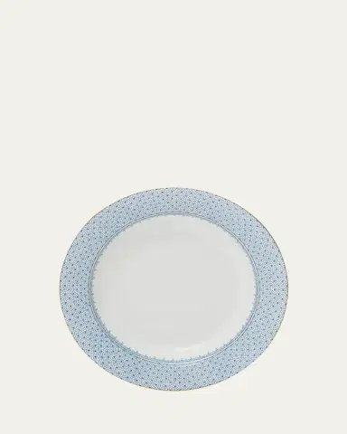 Mottahedeh Cornflower Lace Rim Soup Bowl | Thumbnail 2