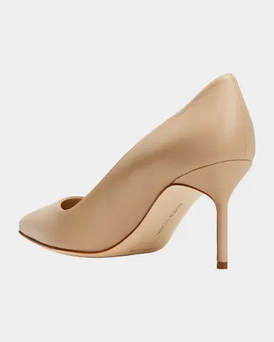 Manolo Blahnik BB 70mm Lambskin Stiletto Pumps | Thumbnail 3 Manolo Blahnik BB 70mm Lambskin Stiletto Pumps | Thumbnail 3