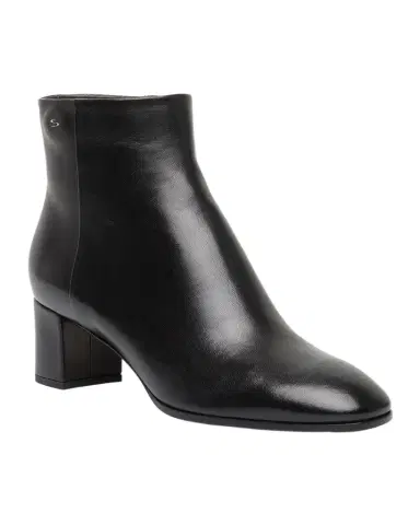 Santoni Halfrida Napa Zip Ankle Booties | Thumbnail 1