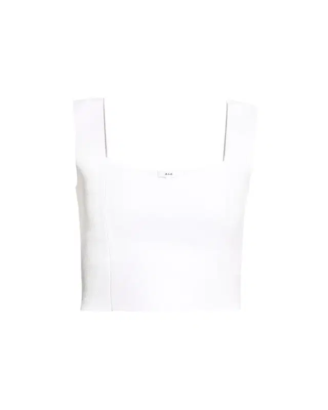 Jordana Seamed Cropped Tank Top