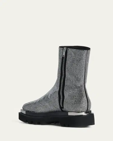 Peter Do Crystal Stud Zip Combat Boots | Thumbnail 3 Peter Do Crystal Stud Zip Combat Boots | Thumbnail 3