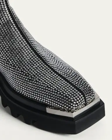 Peter Do Crystal Stud Zip Combat Boots | Thumbnail 4 Peter Do Crystal Stud Zip Combat Boots | Thumbnail 4